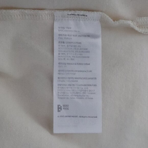 BTS Women White Small/Med Stretch Melting Butter‎ Pyjama Long Sleeve Polo Top - Picture 11 of 12